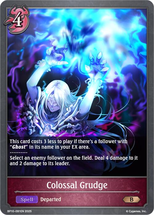 Colossal Grudge (BP10-091EN) [Gods of the Arcana] - Bushiroad - Card Brawlers | Quebec | Canada |