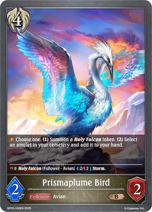 Prismaplume Bird (BP10-106EN) [Gods of the Arcana] - Bushiroad - Card Brawlers | Quebec | Canada |