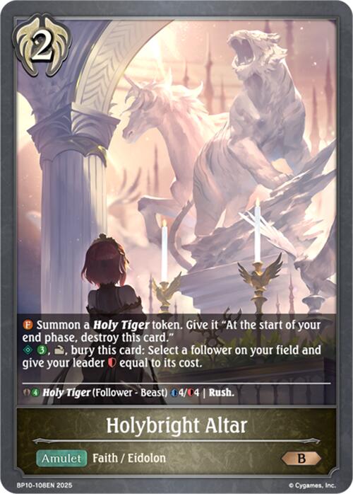 Holybright Altar (BP10-108EN) [Gods of the Arcana] - Bushiroad - Card Brawlers | Quebec | Canada |