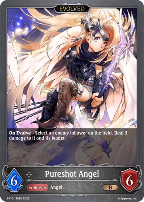 Pureshot Angel (Evolved) (BP10-120EN) [Gods of the Arcana] - Bushiroad - Card Brawlers | Quebec | Canada |