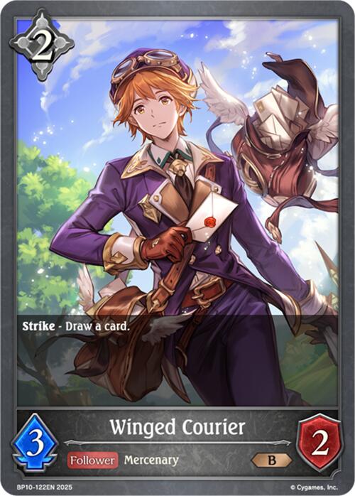 Winged Courier (BP10-122EN) [Gods of the Arcana] - Bushiroad - Card Brawlers | Quebec | Canada |