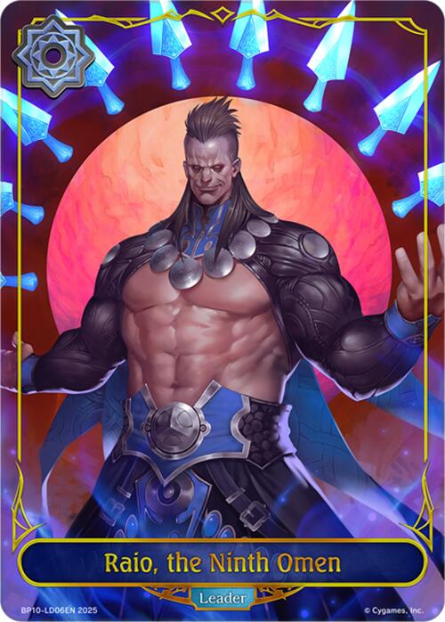 Raio, the Ninth Omen (BP10-LD06EN) [Gods of the Arcana] - Bushiroad - Card Brawlers | Quebec | Canada |