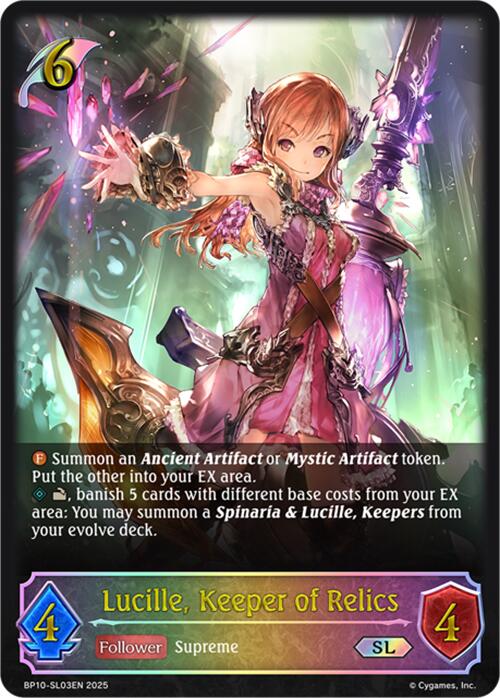 Lucille, Keeper of Relics (SL) (BP10-SL03EN) [Gods of the Arcana] - Bushiroad - Card Brawlers | Quebec | Canada |