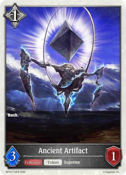 Ancient Artifact (BP10-T14EN) [Gods of the Arcana] - Bushiroad - Card Brawlers | Quebec | Canada |