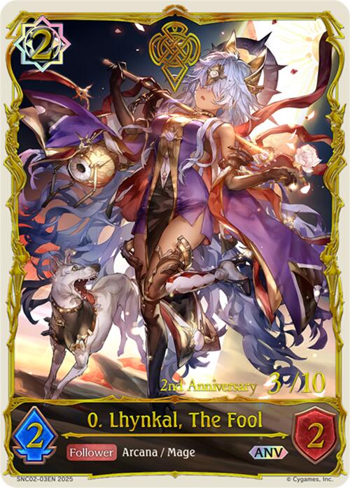 0. Lhynkal, The Fool (ANV) (SNC02-03EN) [Gods of the Arcana] - Bushiroad - Card Brawlers | Quebec | Canada |
