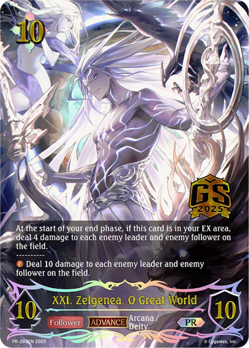 XXI. Zelgenea, O Great World (PR-269EN) [Promotional Cards] - Bushiroad - Card Brawlers | Quebec | Canada |