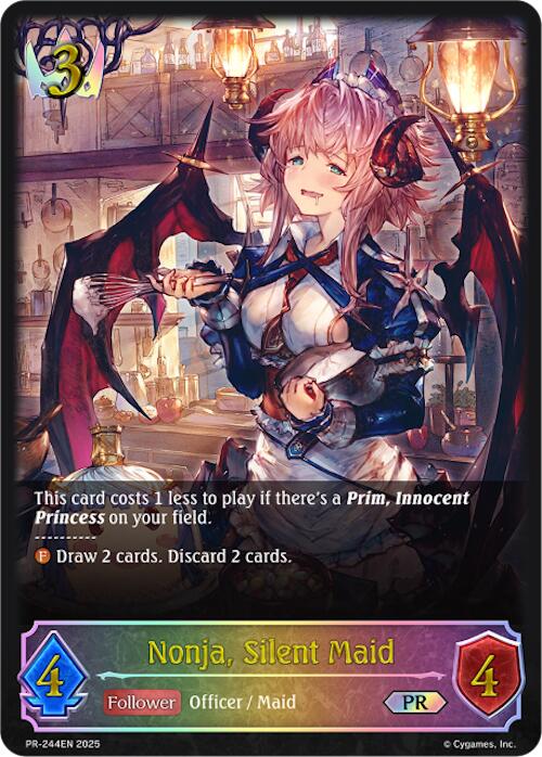 Nonja, Silent Maid (PR-244EN) [Promotional Cards] - Bushiroad - Card Brawlers | Quebec | Canada |