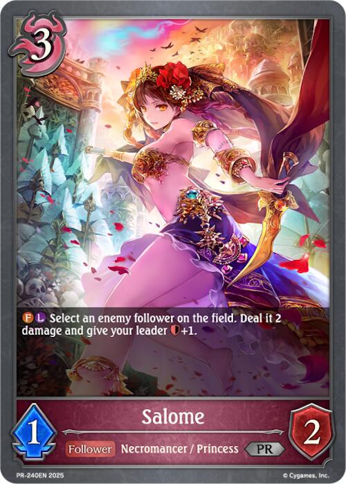 Salome (PR-240EN) [Promotional Cards] - Bushiroad - Card Brawlers | Quebec | Canada |