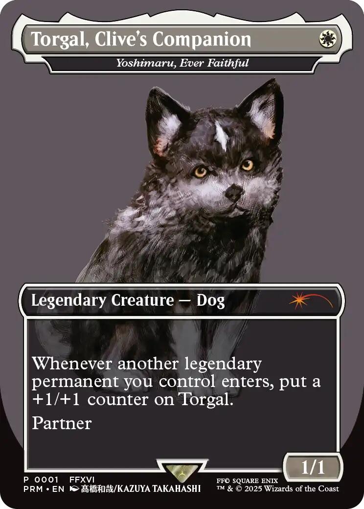 Torgal, Clive's Companion - Yoshimaru, Ever Faithful (MagicCon: Las Vegas 2025) [MagicFest 2025] - Magic: The Gathering - Card Brawlers | Quebec | Canada |