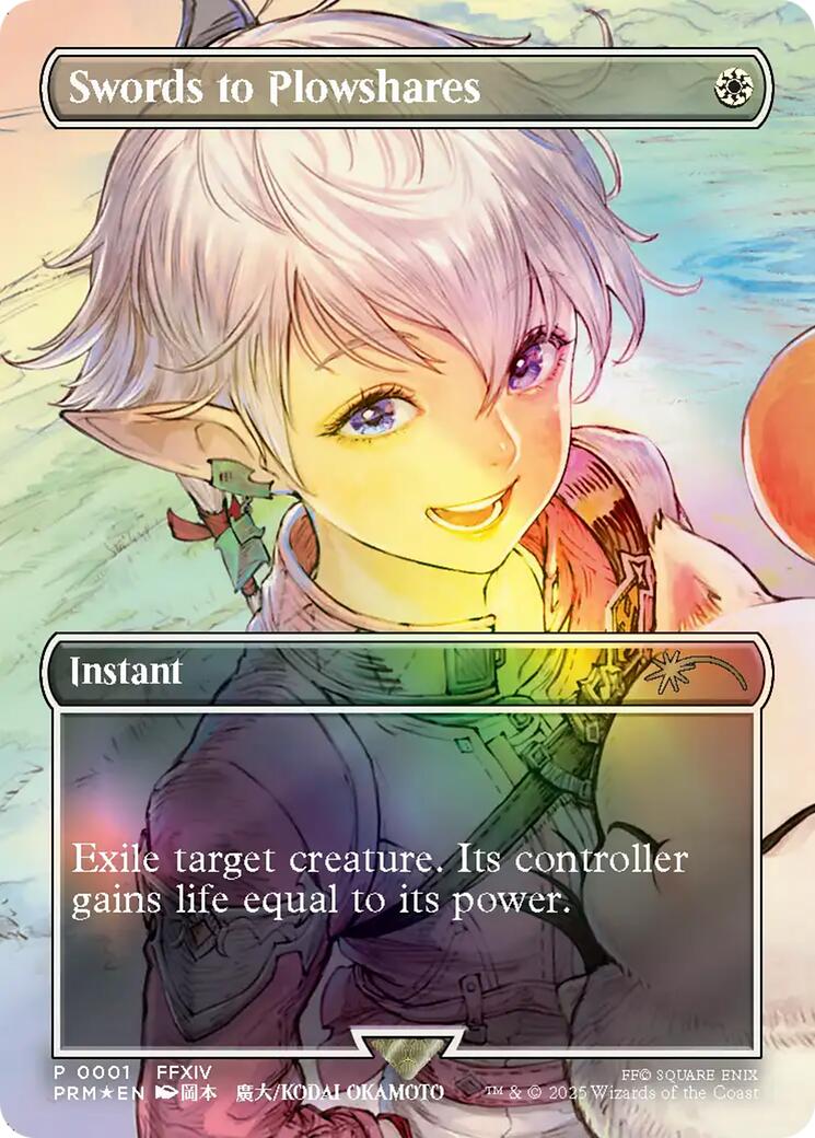 Swords to Plowshares (Borderless) [MagicFest 2025] - Magic: The Gathering - Card Brawlers | Quebec | Canada |