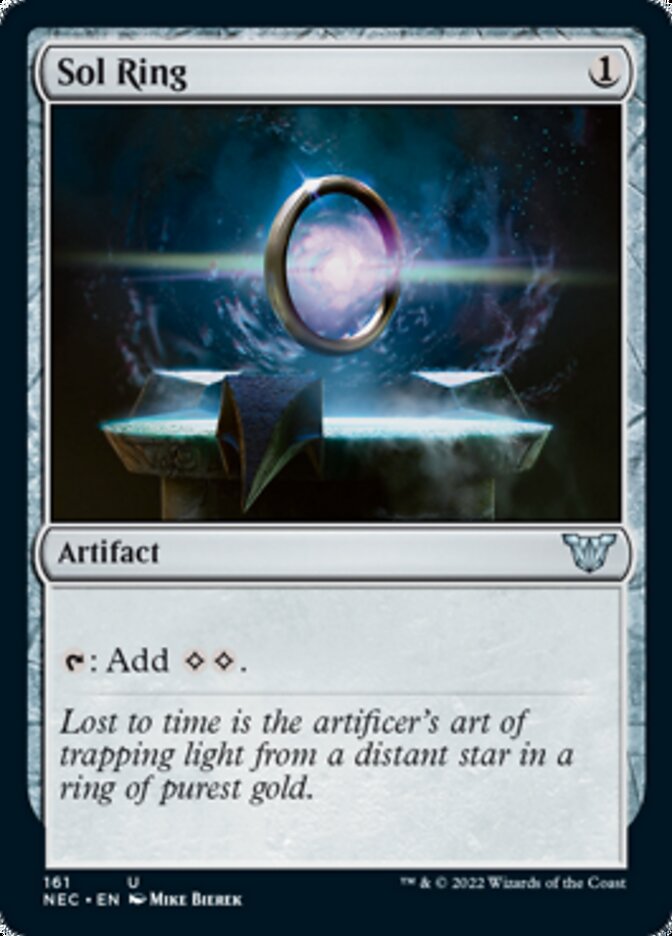 Sol Ring [Kamigawa: Neon Dynasty Commander] - Magic: The Gathering - Card Brawlers | Quebec | Canada |