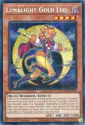 Lunalight Gold Leo [DUAD-EN005] Secret Rare - Yu-Gi-Oh! - Card Brawlers | Quebec | Canada |