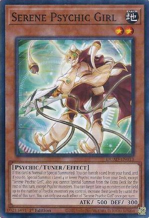 Serene Psychic Girl [DUAD-EN013] Common - Yu-Gi-Oh! - Card Brawlers | Quebec | Canada |