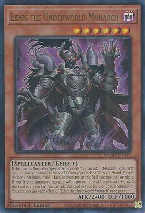 Eidos the Underworld Monarch [DUAD-EN017] Ultra Rare - Yu-Gi-Oh! - Card Brawlers | Quebec | Canada |