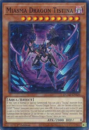 Miasma Dragon Tistina [DUAD-EN020] Common - Yu-Gi-Oh! - Card Brawlers | Quebec | Canada |