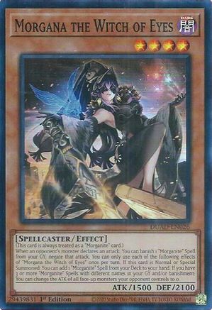 Morgana the Witch of Eyes [DUAD-EN026] Super Rare - Yu-Gi-Oh! - Card Brawlers | Quebec | Canada |