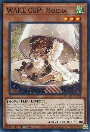 WAKE CUP! Mocha [DUAD-EN028] Common - Yu-Gi-Oh! - Card Brawlers | Quebec | Canada |