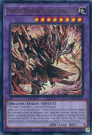 Primite Dragon Nether Berzelius [DUAD-EN035] Ultra Rare - Yu-Gi-Oh! - Card Brawlers | Quebec | Canada |