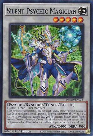 Silent Psychic Magician [DUAD-EN038] Super Rare - Yu-Gi-Oh! - Card Brawlers | Quebec | Canada |