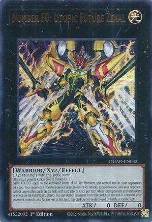 Number F0: Utopic Future Zexal [DUAD-EN042] Ultra Rare - Yu-Gi-Oh! - Card Brawlers | Quebec | Canada |