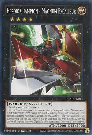 Heroic Champion - Magnum Excalibur [DUAD-EN044] Common - Yu-Gi-Oh! - Card Brawlers | Quebec | Canada |