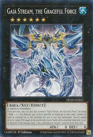Gaia Stream, the Graceful Force [DUAD-EN047] Common - Yu-Gi-Oh! - Card Brawlers | Quebec | Canada |