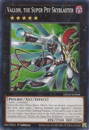 Vallon, the Super Psy Skyblaster [DUAD-EN048] Common - Yu-Gi-Oh! - Card Brawlers | Quebec | Canada |