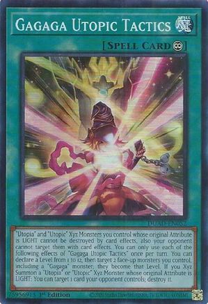 Gagaga Utopic Tactics [DUAD-EN052] Super Rare - Yu-Gi-Oh! - Card Brawlers | Quebec | Canada |