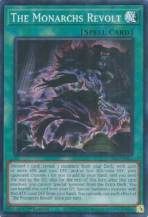 The Monarchs Revolt [DUAD-EN062] Super Rare - Yu-Gi-Oh! - Card Brawlers | Quebec | Canada |