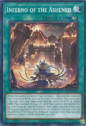 Inferno of the Ashened [DUAD-EN064] Common - Yu-Gi-Oh! - Card Brawlers | Quebec | Canada |