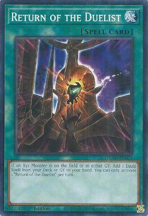 Return of the Duelist (card) [DUAD-EN071] Common - Yu-Gi-Oh! - Card Brawlers | Quebec | Canada |