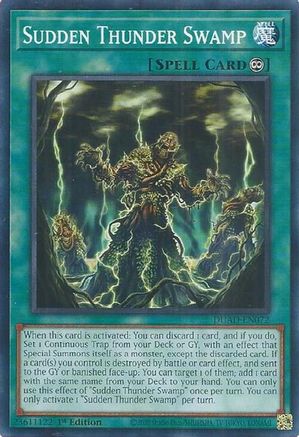 Sudden Thunder Swamp [DUAD-EN072] Common - Yu-Gi-Oh! - Card Brawlers | Quebec | Canada |