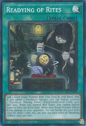 Readying of Rites [DUAD-EN086] Super Rare - Yu-Gi-Oh! - Card Brawlers | Quebec | Canada |