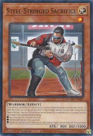 Steel-Stringed Sacrifice [DUAD-EN087] Common - Yu-Gi-Oh! - Card Brawlers | Quebec | Canada |