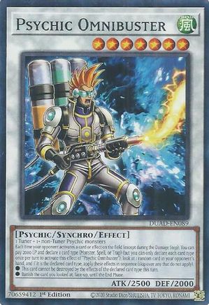 Psychic Omnibuster [DUAD-EN089] Common - Yu-Gi-Oh! - Card Brawlers | Quebec | Canada |