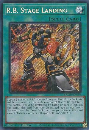 R.B. Stage Landing [DUAD-EN096] Secret Rare - Yu-Gi-Oh! - Card Brawlers | Quebec | Canada |