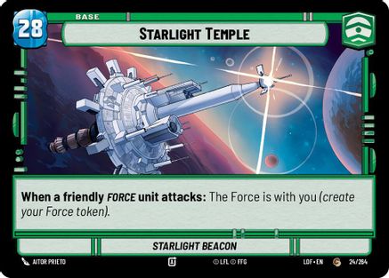 Starlight Temple // Force (024/264 // T03/T03) (024/264 // T03/T03) [Legends of the Force] - Fantasy Flight Games - Card Brawlers | Quebec | Canada |