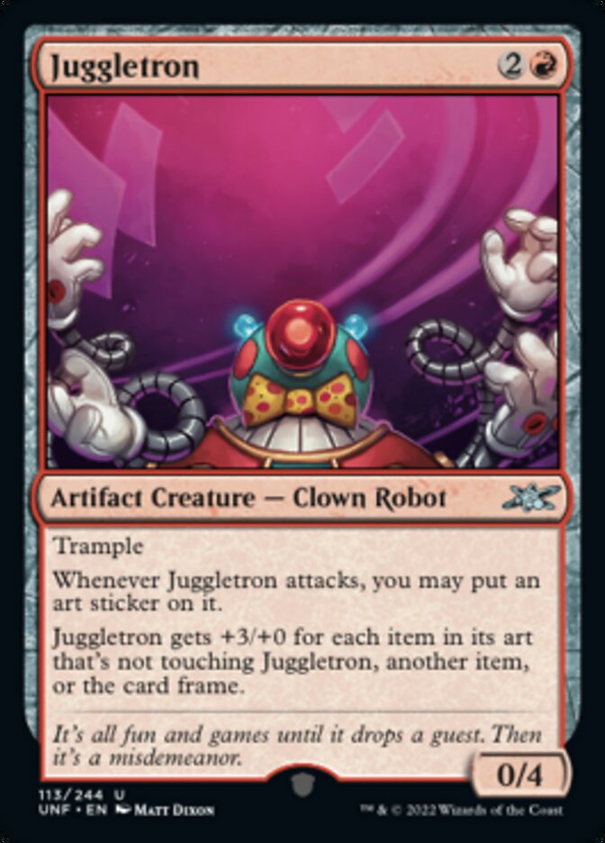 Juggletron [Unfinity] - Magic: The Gathering - Card Brawlers | Quebec | Canada |