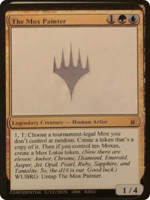The Mox Painter [Unknown Event] - Magic: The Gathering - Card Brawlers | Quebec | Canada |