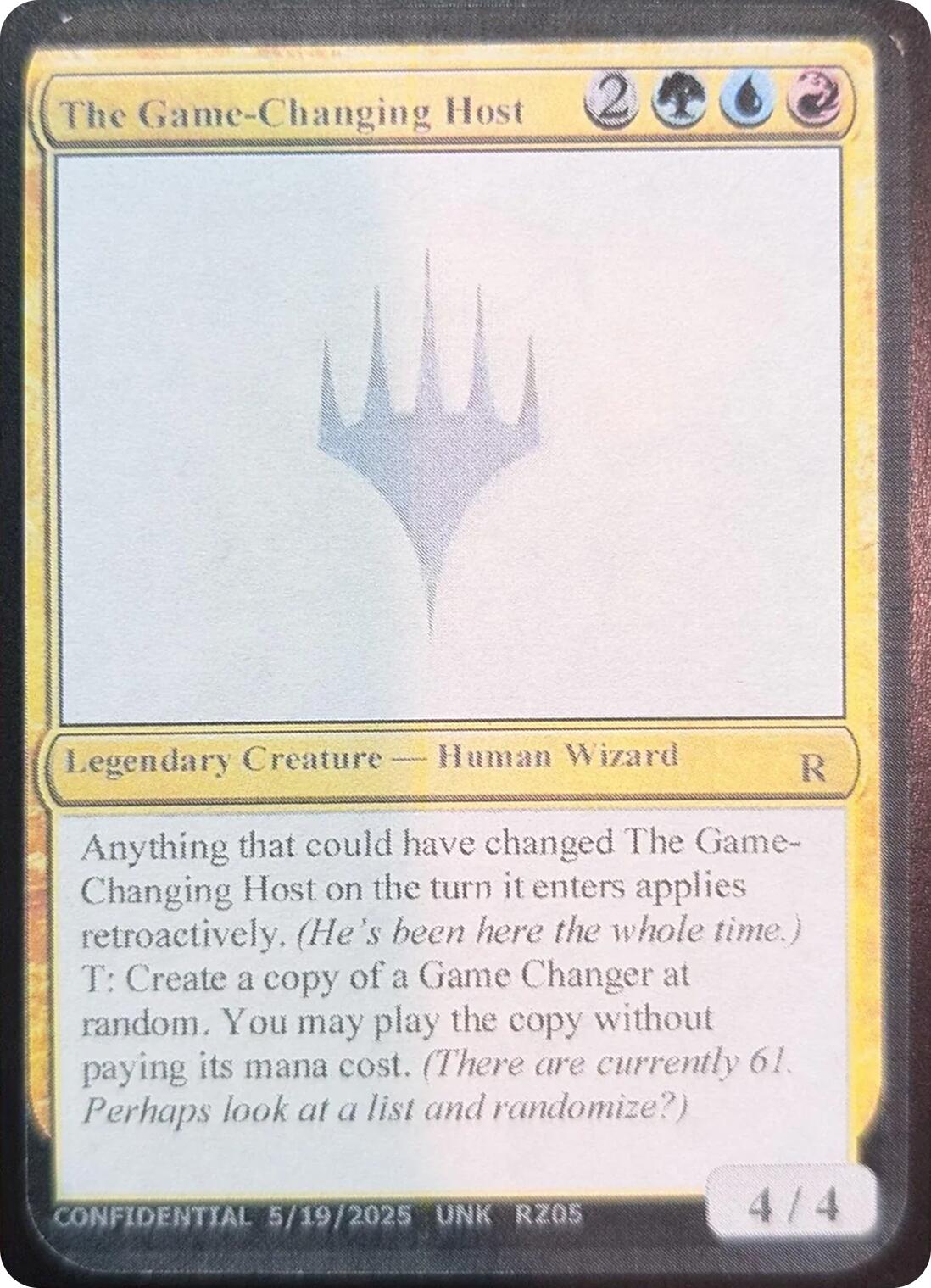 The Game-Changing Host [Unknown Event] - Magic: The Gathering - Card Brawlers | Quebec | Canada |