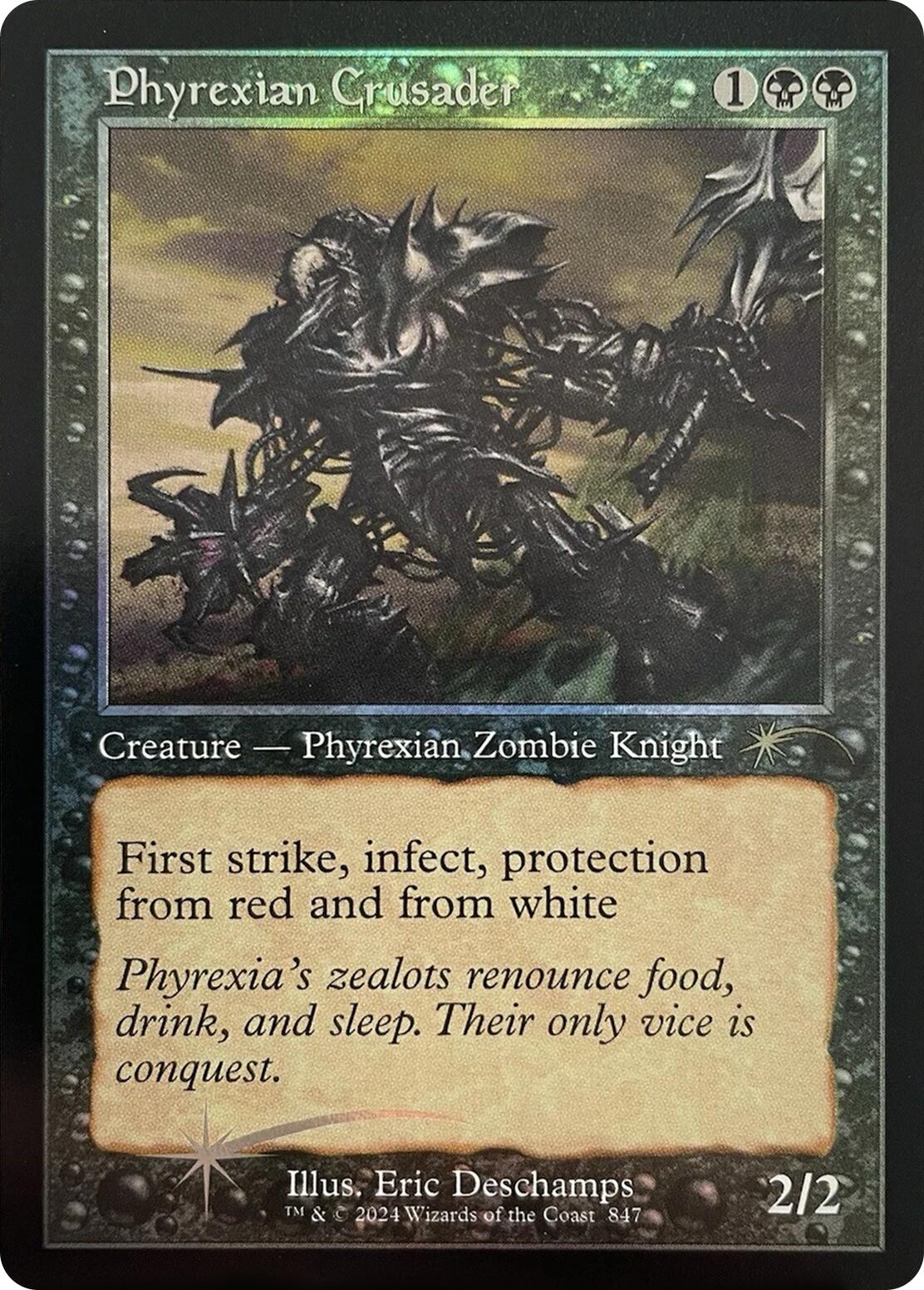 Phyrexian Crusader (Retro Frame) [Secret Lair Drop Series] - Magic: The Gathering - Card Brawlers | Quebec | Canada |