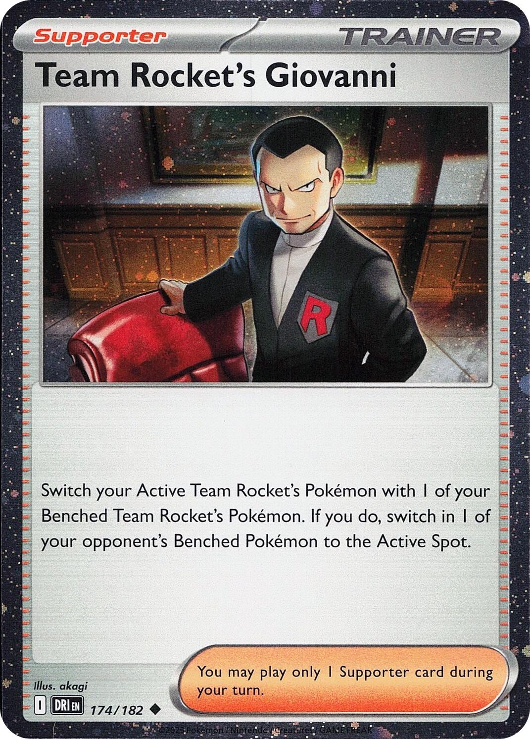 Team Rocket's Giovanni (174/182) (Cosmos Holo) [Miscellaneous Cards] - Pokémon - Card Brawlers | Quebec | Canada |