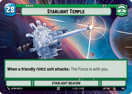 Starlight Temple // Shield (288 // t02) (Hyperspace) (288 // T02) [Legends of the Force] - Fantasy Flight Games - Card Brawlers | Quebec | Canada |