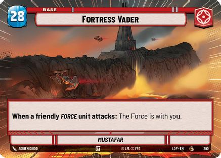 Fortress Vader // Experience (290 // t01) (Hyperspace) (290 // T01) [Legends of the Force] - Fantasy Flight Games - Card Brawlers | Quebec | Canada |