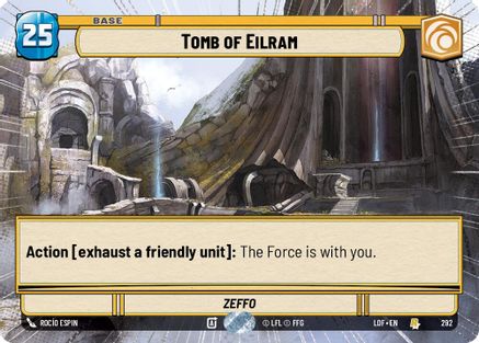 Tomb of Eilram (292) (Hyperspace) (292) [Legends of the Force] - Fantasy Flight Games - Card Brawlers | Quebec | Canada |