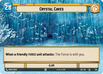 Crystal Caves // Force (293 // t04) (Hyperspace) (293 // T04) [Legends of the Force] - Fantasy Flight Games - Card Brawlers | Quebec | Canada |