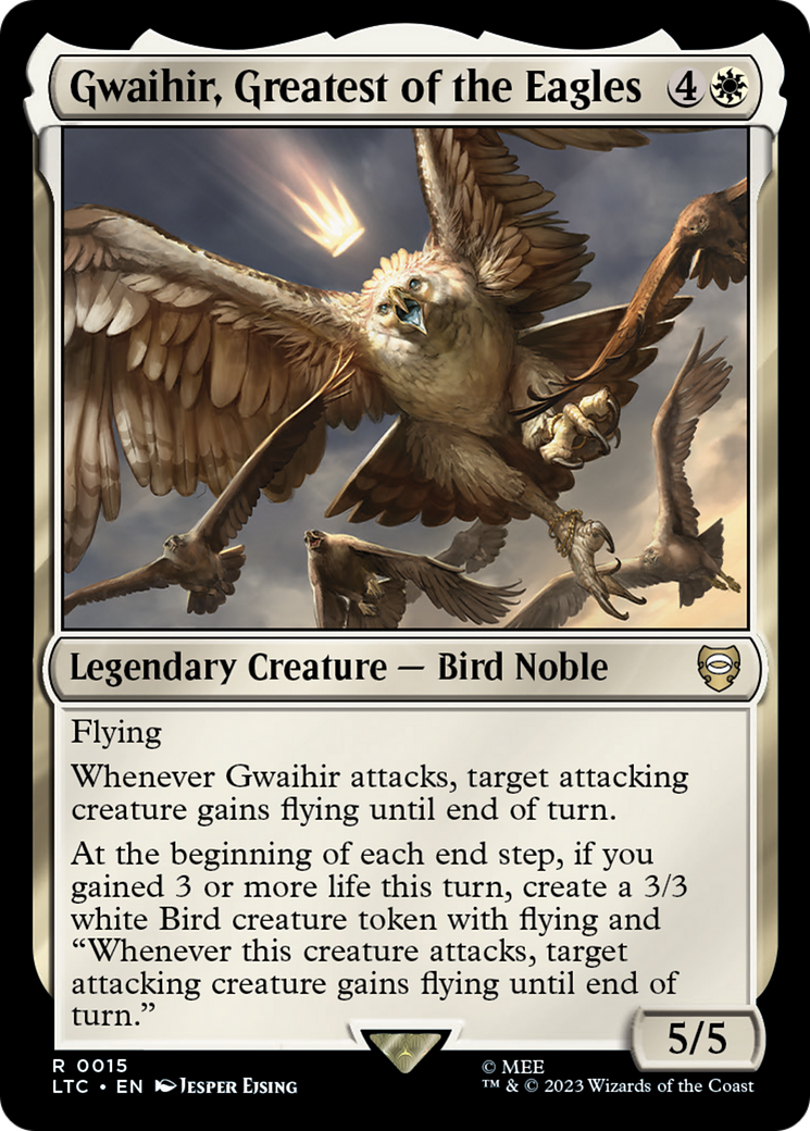 Gwaihir, Greatest of the Eagles [The Lord of the Rings: Tales of Middle-Earth Commander] - Magic: The Gathering - Card Brawlers | Quebec | Canada |