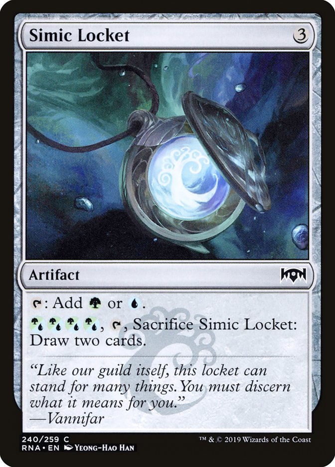 Simic Locket [Ravnica Allegiance] - Magic: The Gathering - Card Brawlers | Quebec | Canada |
