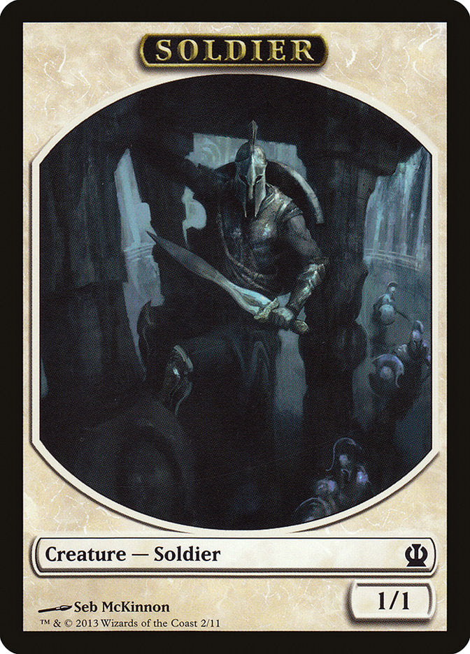 Soldier Token (2/11) [Theros Tokens] - Magic: The Gathering - Card Brawlers | Quebec | Canada |
