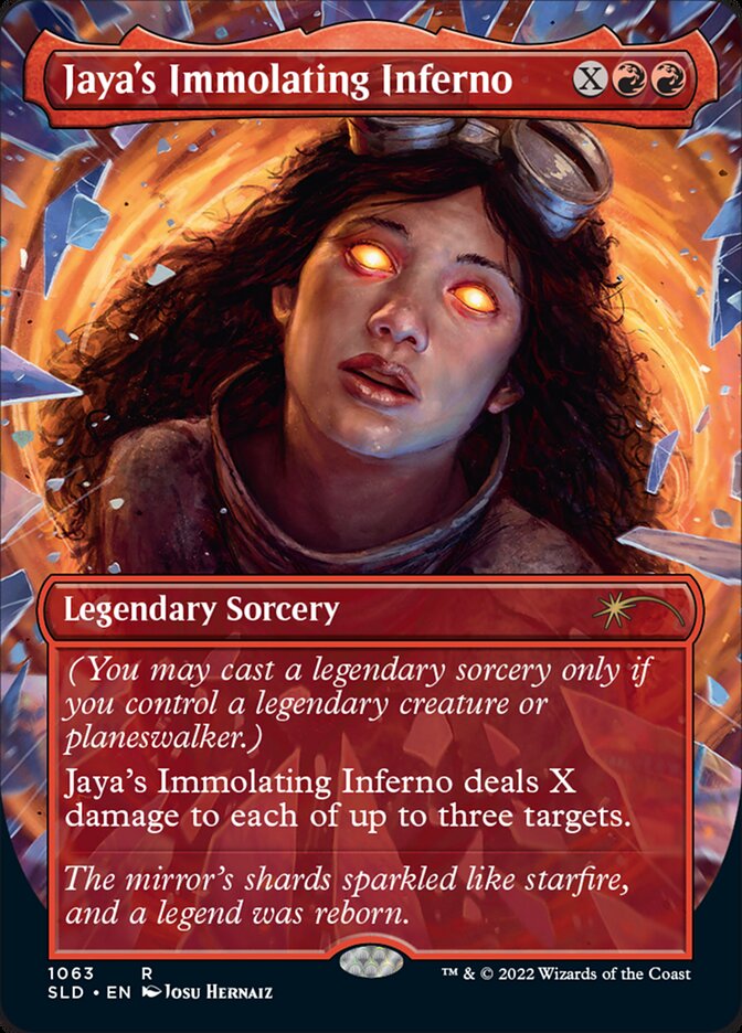 Jaya's Immolating Inferno (Borderless) [Secret Lair Drop Series] - Magic: The Gathering - Card Brawlers | Quebec | Canada |